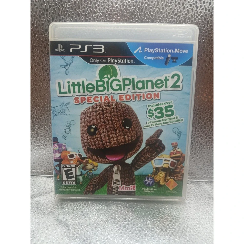 LittleBigPlanet 2 Special Edition Sony PlayStation 3 PS3 Game Complete CIB Move